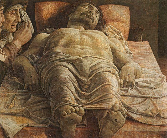 Andrea Mantegna The Dead Christ oil painting picture